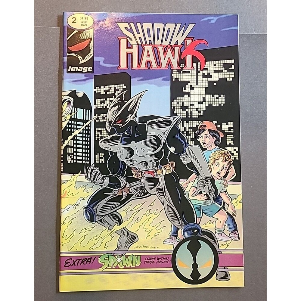 Vintage Image Comics Shadow Hawk #2 Vintage 1992 Spawn Comic Book